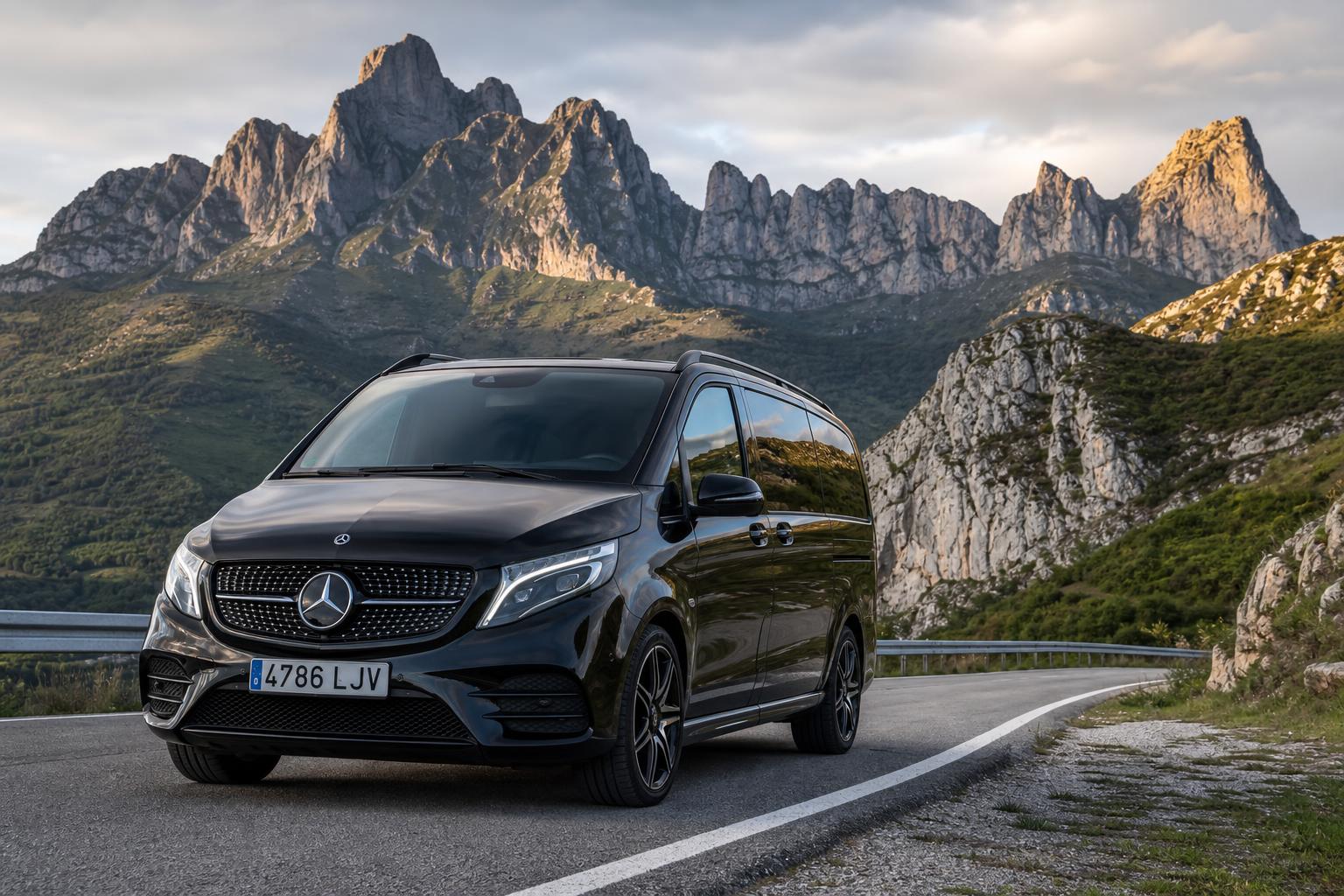 Flota Mercedes de VTC Rioja