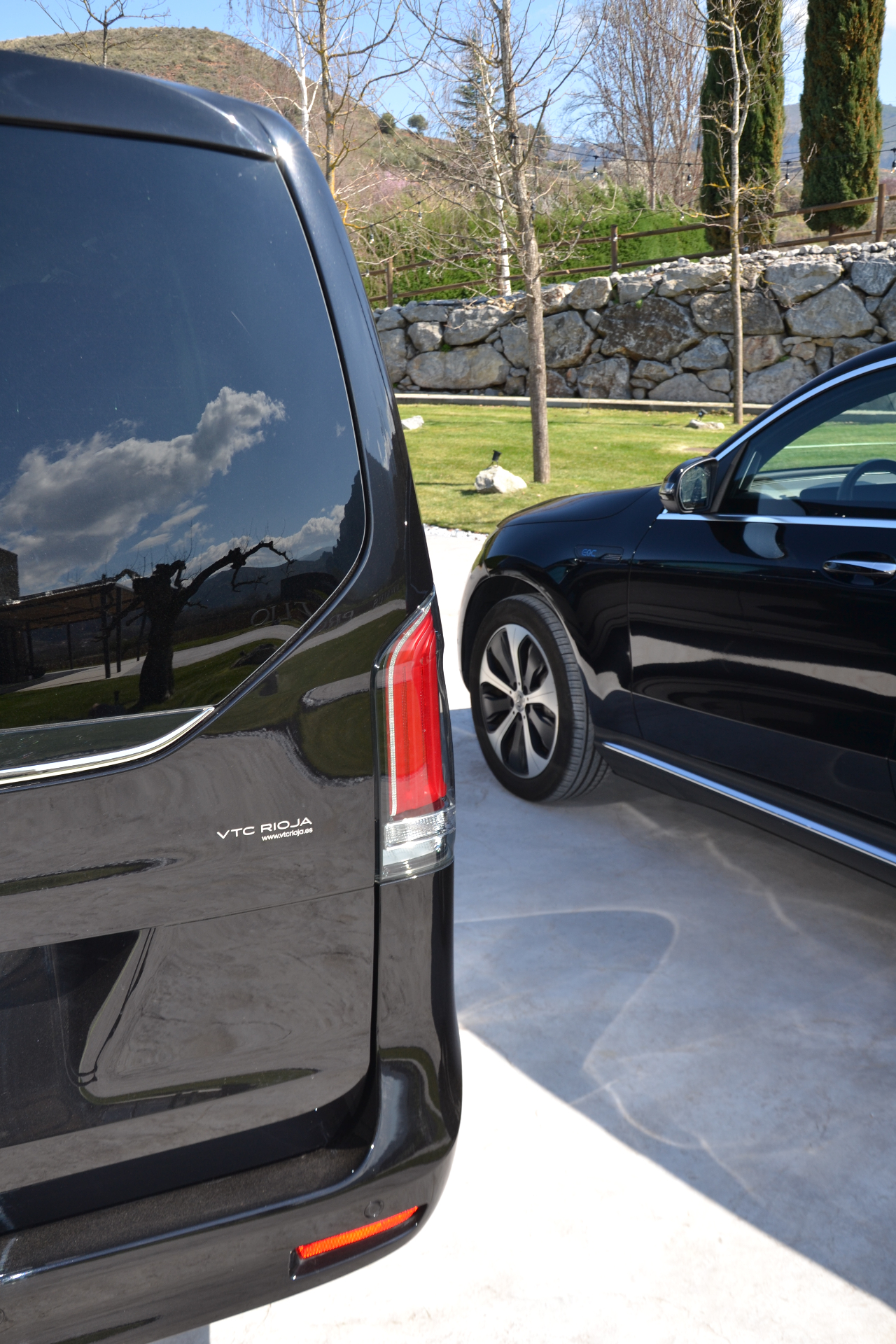 Flota Mercedes de VTC Rioja